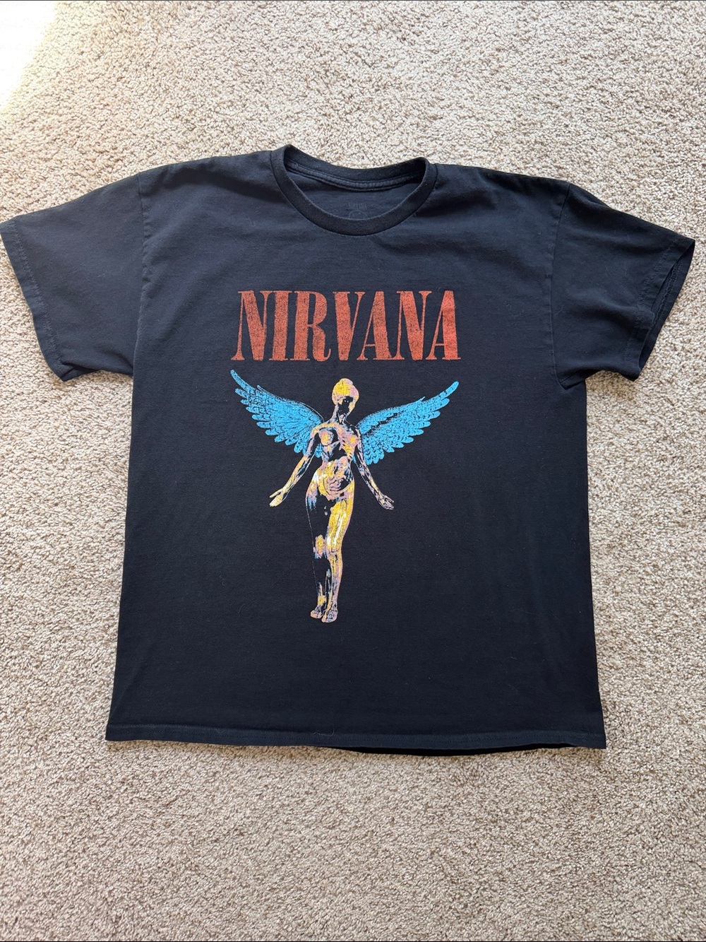 NIRVANA Black Tee